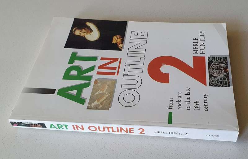 ART IN OUTLINE vol. 2 by Merle Huntley - soft cover book