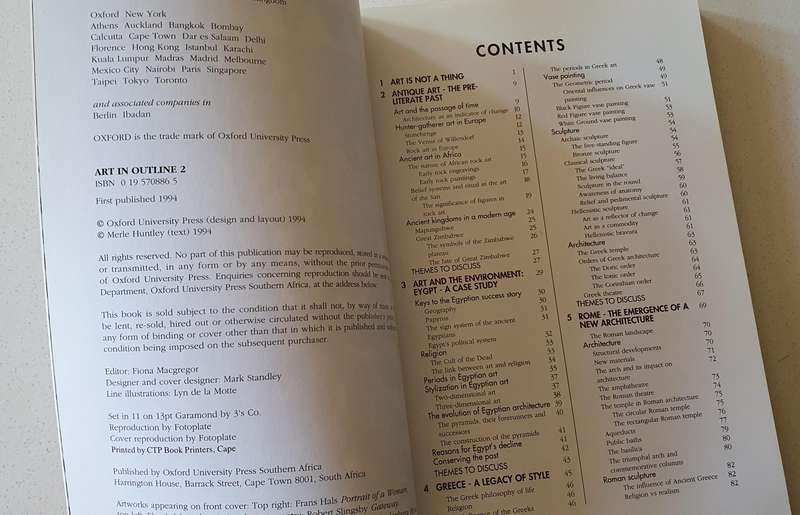 ART IN OUTLINE vol. 2 by Merle Huntley - soft cover book