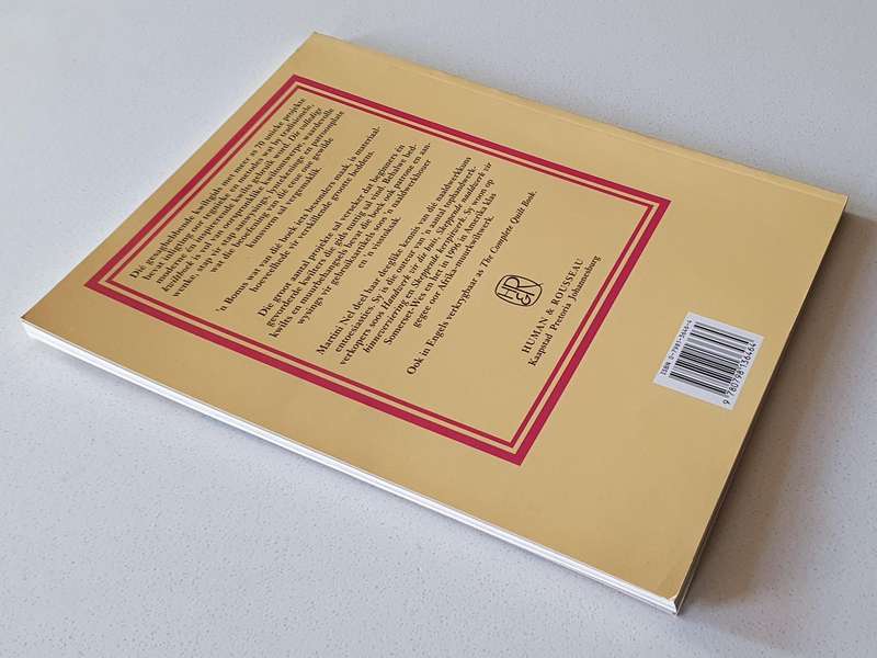 Die volledige KWILTBOEK by Martini Nel - soft cover book