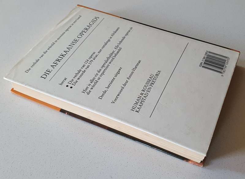 Die Afrikaanse operagids by Louis Steyn - hard cover book