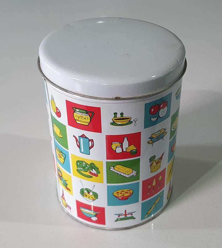 Coffee tin as per photo