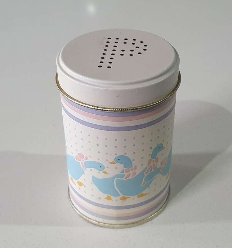 Duck pepper tin as per photo