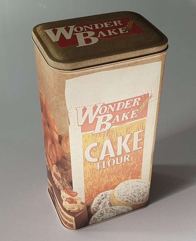 WONDER BAKE Cake Flour tin as per photo