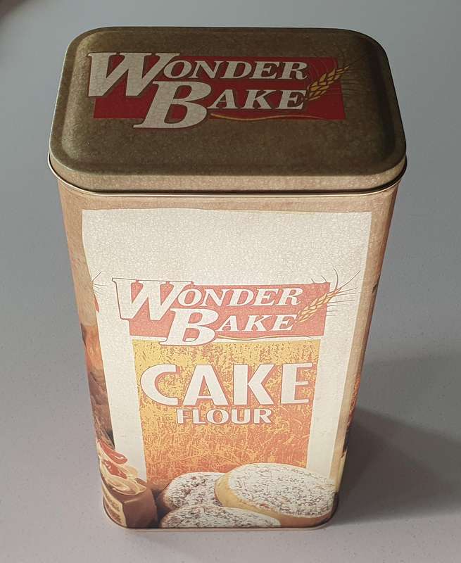 WONDER BAKE Cake Flour tin as per photo