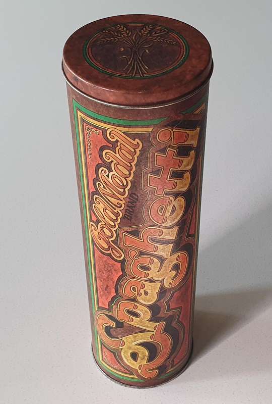 SPAGHETTI tin as per photo