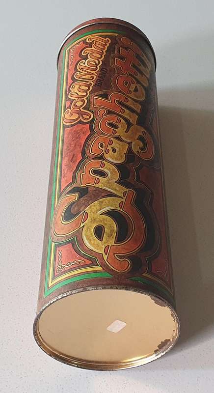 SPAGHETTI tin as per photo