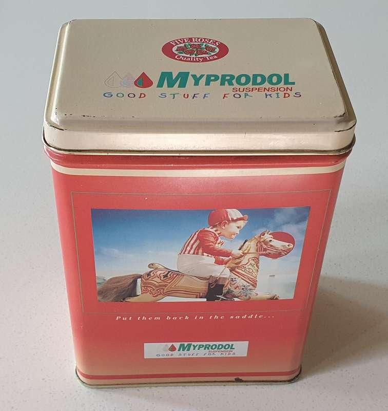 MYPRODOL five roses tin as per photo