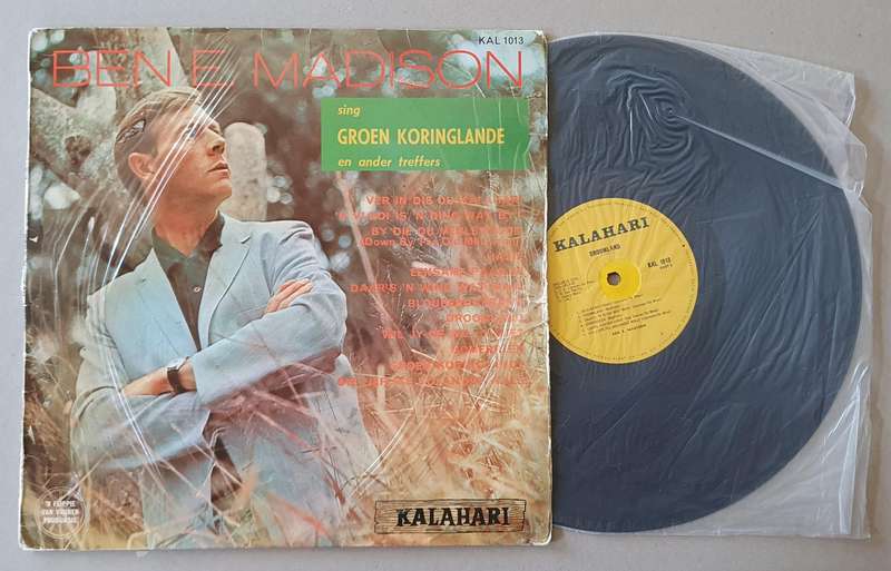 BEN MADISON groen koringlande - vintage vinyl LP as per photo