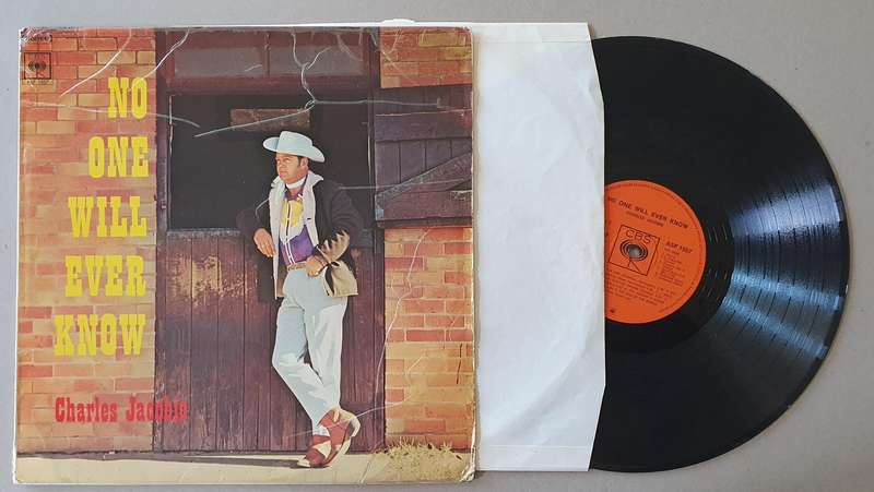 CHARLES JACOBI no one will ever know - vintage vinyl LP as per photo