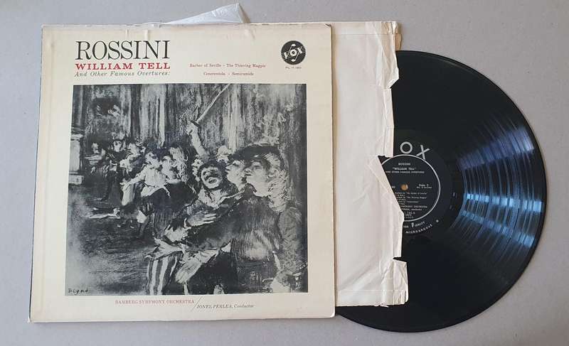 ROSSINI "William Tell" - vintage vinyl LP as per photo
