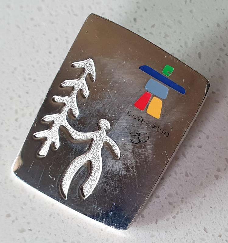 2010 OLYMPIC GAMES TRAVELING PIN as per photo