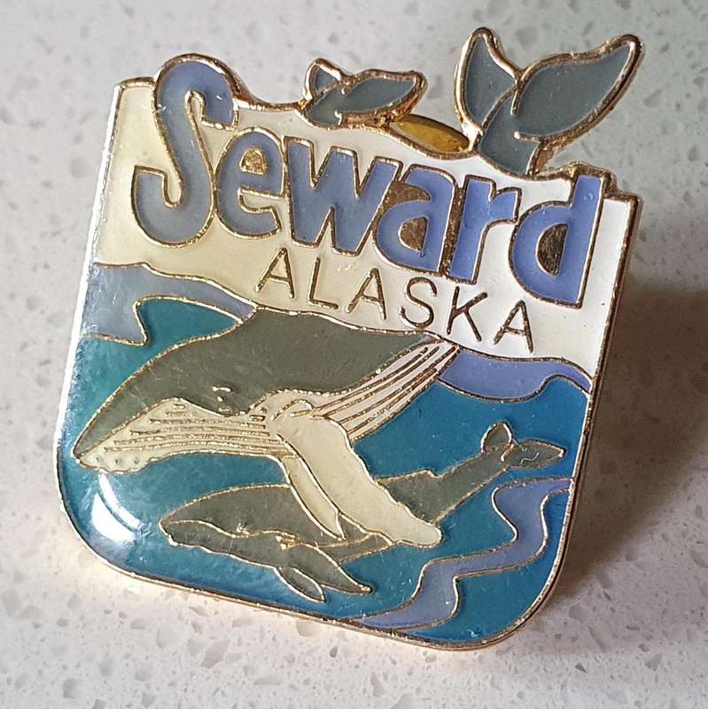 ALASKA TRAVELING PIN as per photo