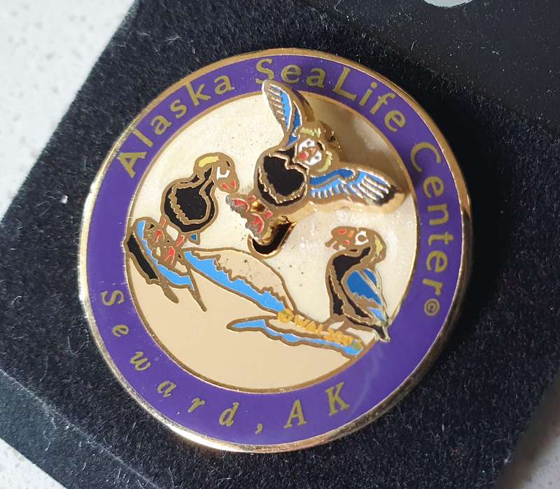 ALASKA TRAVELING PIN as per photo