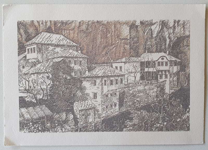 Architectural print as per photo