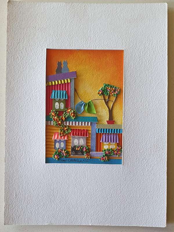 Mixed medium artwork as per photo