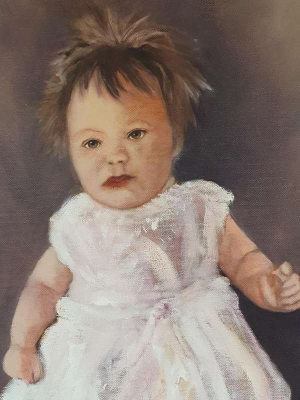 Original oil painting on canvas as per photo