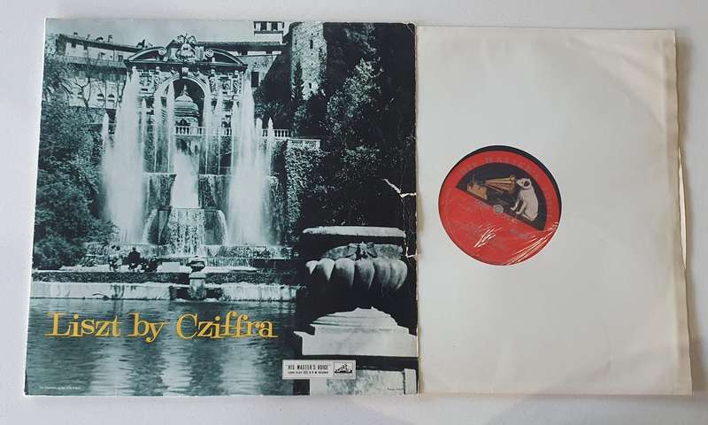 Liszt by Cziffra - vintage vinyl LP as per photo