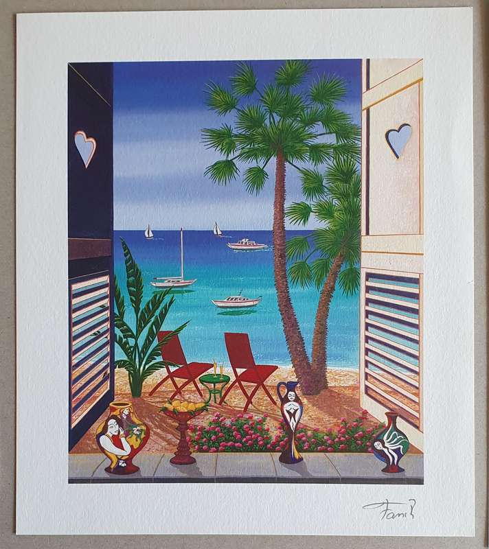 LEDAN FANCH high quality print with certificate as per photos