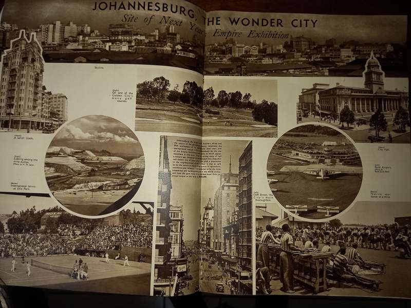 South African Travel News - vintage magazine 1935