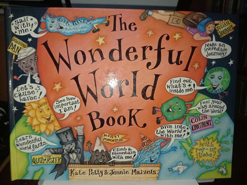 Two children's pop-up books (educational)