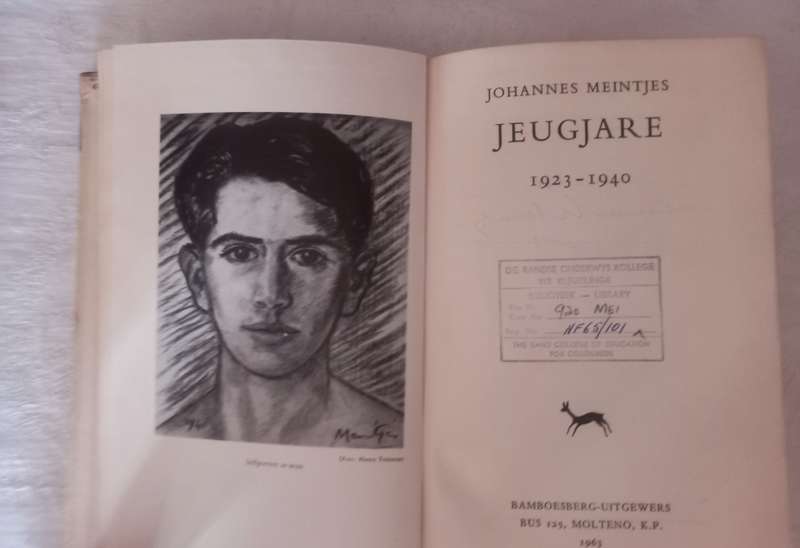 Die Dagboek van Johannes Meintjies en Jeugjare (geteken) volledig stel van 4