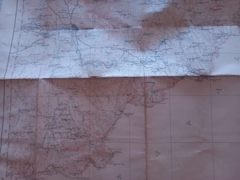 Harrismith map - Geographical Section, General Staff, Orange Free State Reconnaissance series 1912