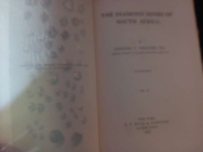 The Diamond Mines of South Africa (Gardner F. Williams) Authors edition SIGNED, two volumes