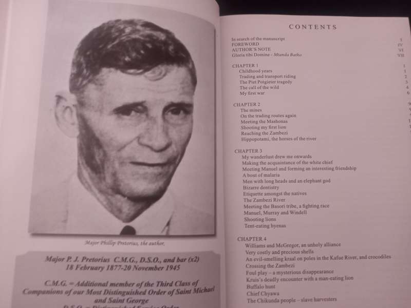 Jungle Man, Mtanda Batho Hunter and Adventure, (Major P.J. Pretorius)  - Limited and Signed