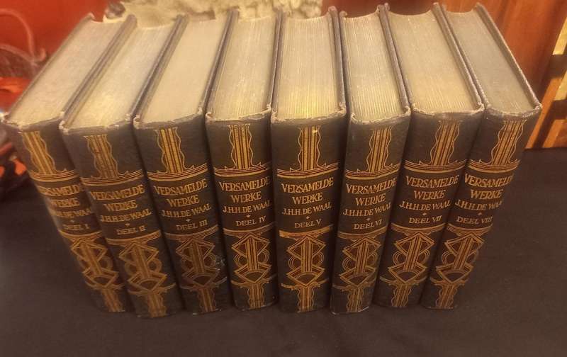 De Waal J.H.H. - Versamelde Werke, 8 kompleet volumes