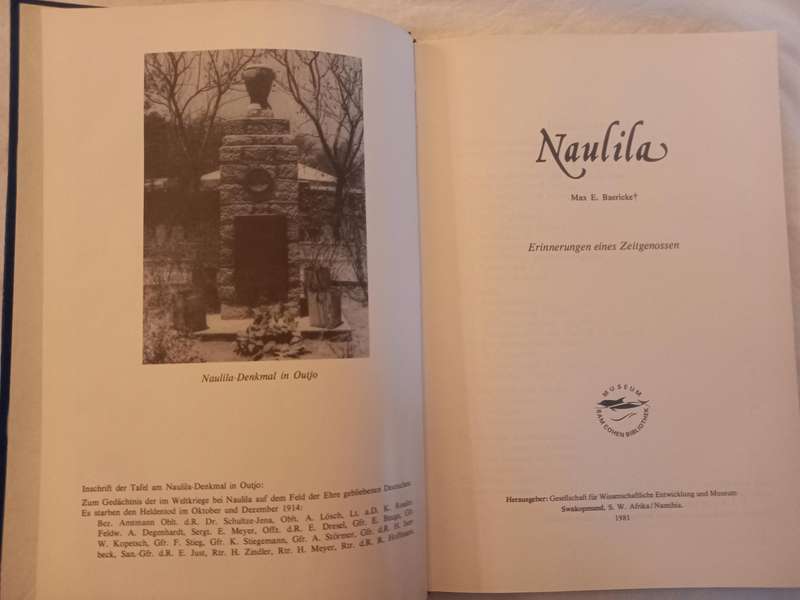 Naulila, Erinnerungen eines Zeitgenossen