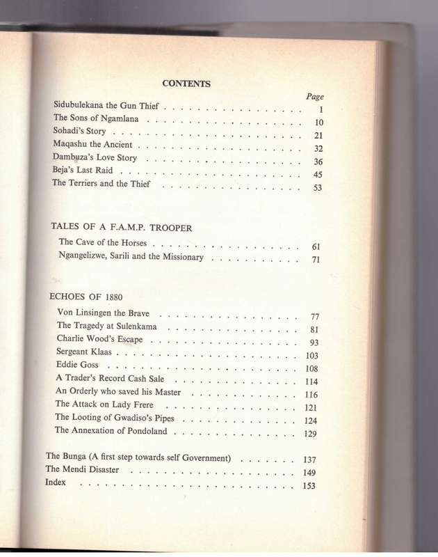 Reminiscences of a Transkeian