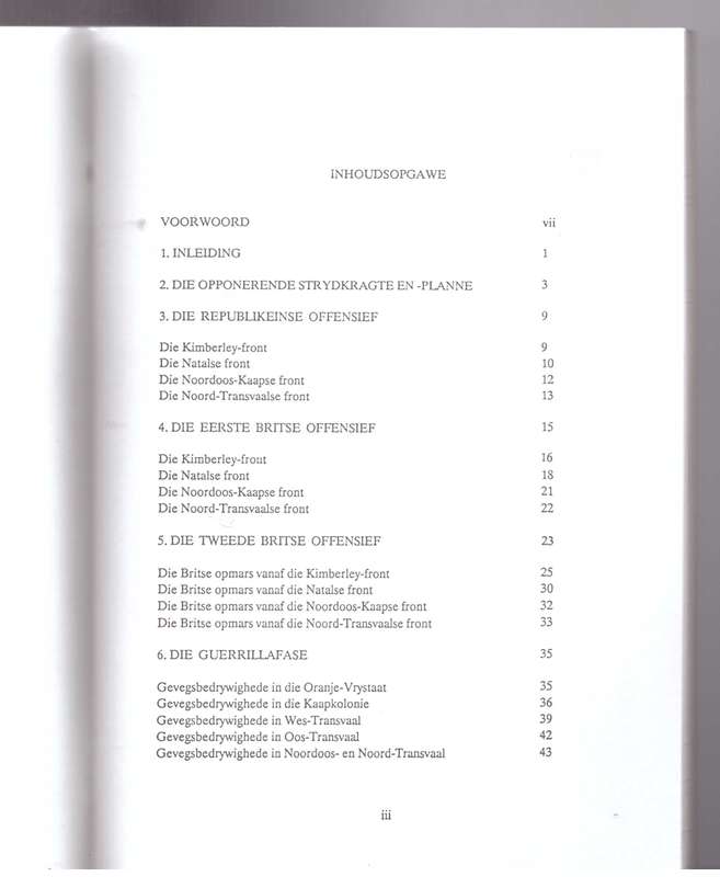 Die Anglo-Boereoorlog 1899-1902 'n oorsig van die militere verloop van die stryd