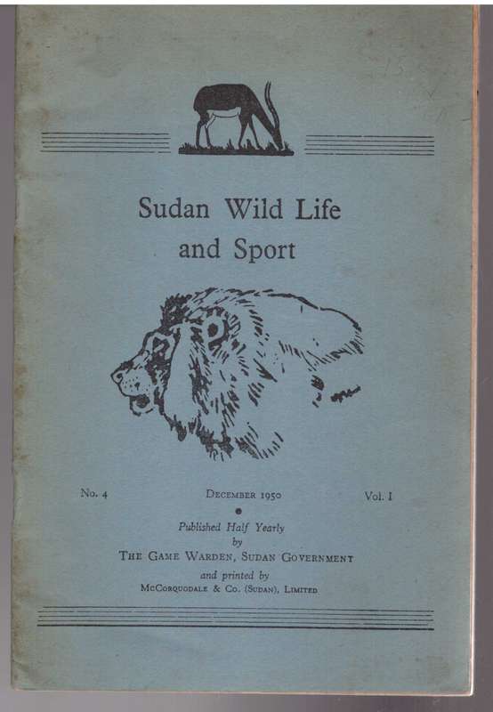 Sudan Wild Life and Sport , 1950