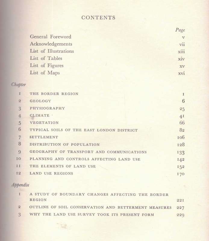 The Border Region, Natural Environment and Land Use in the Eastern Cape, two volumes