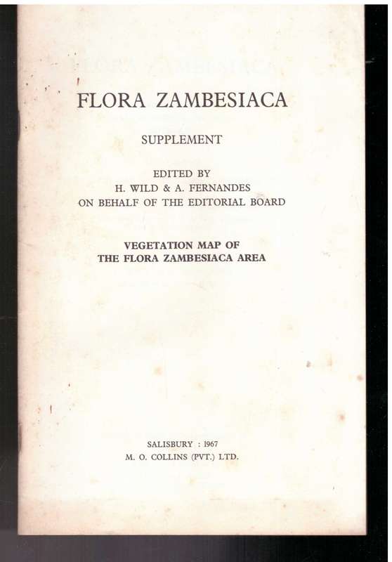 Flora Zambesiaca Supplement - Vegetation Map of the Flora Zambesiaca Area (two maps)