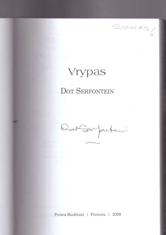 Vrypas (Dot Serfontein) GETEKEN