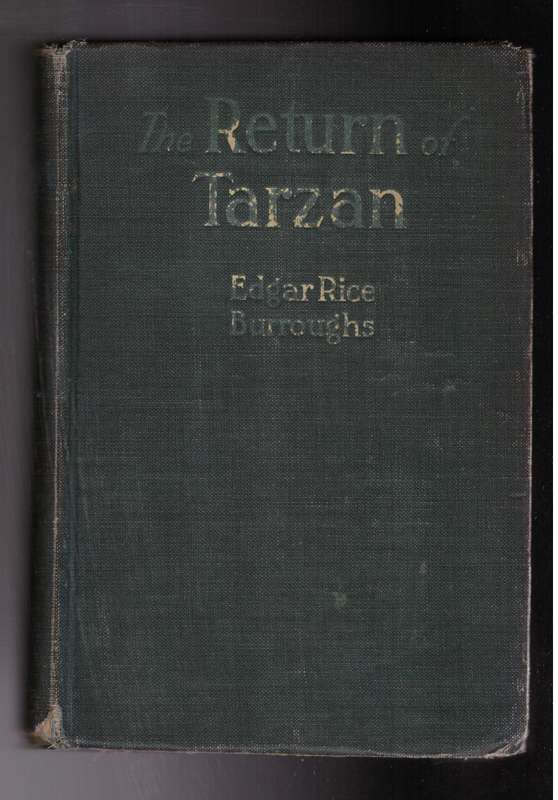 The Return of Tarzan Hardcover - 1915