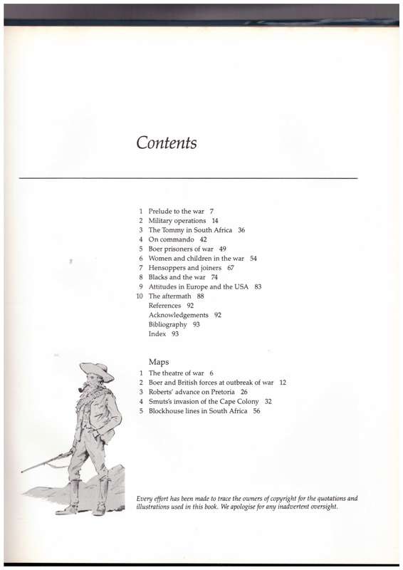 The Anglo-Boer War 1899-1902