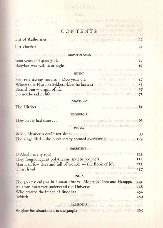 The living Past, The great civilizations of mankind,  (Ivar Lissner)