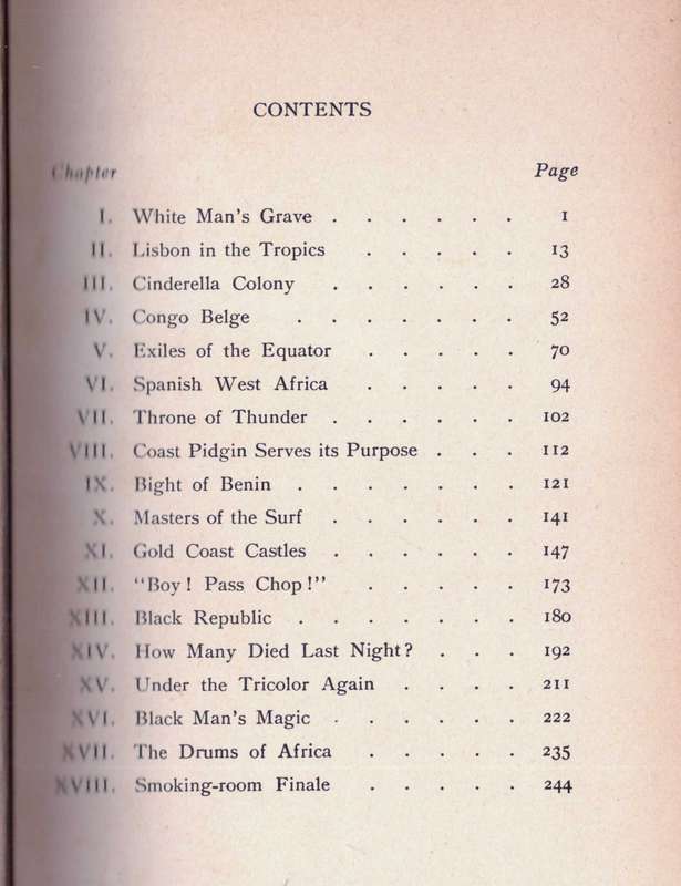 Under A Sky Like Flame -  The story of West Africa, the "White Man's Grave"