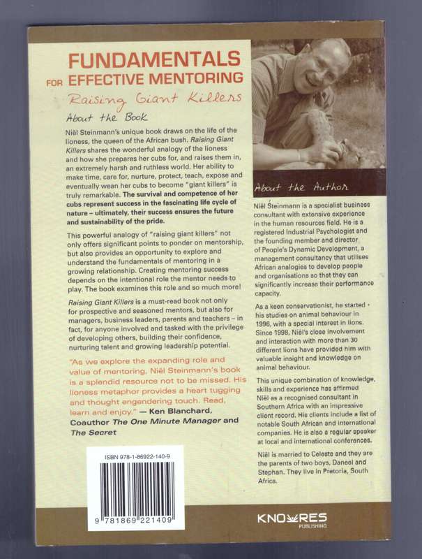 Fundamentals for Effective Mentoring, Raising Giant Killers