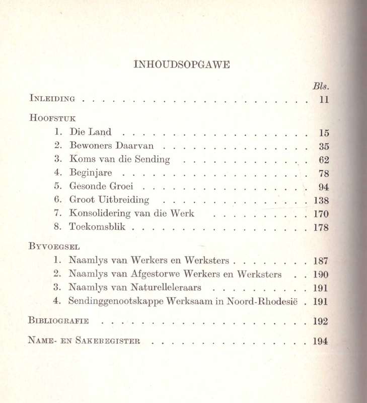 En Daar Was Lig, die sending van die Ned. Geref. kerk in Noord en Suid-Rhodesia, 1899-1949