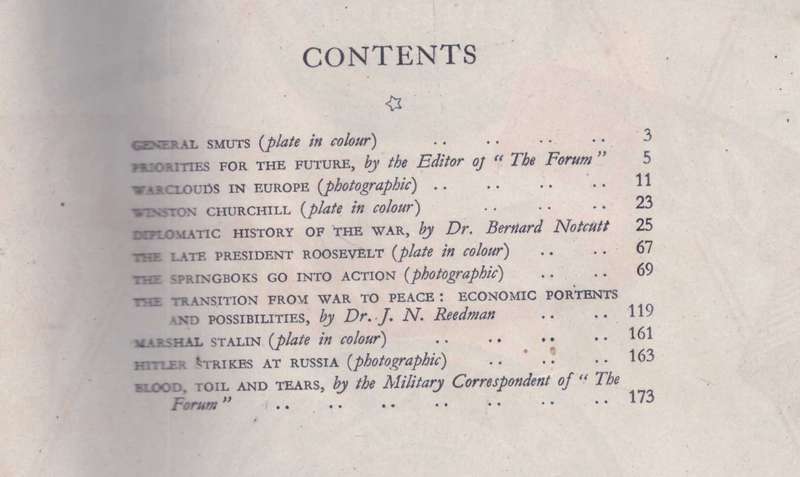Out of the Abyss,  A History of World War II (second world war South Africa)