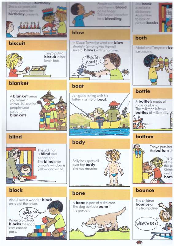 My first dictionary 1000 words for South African Boys and Girls