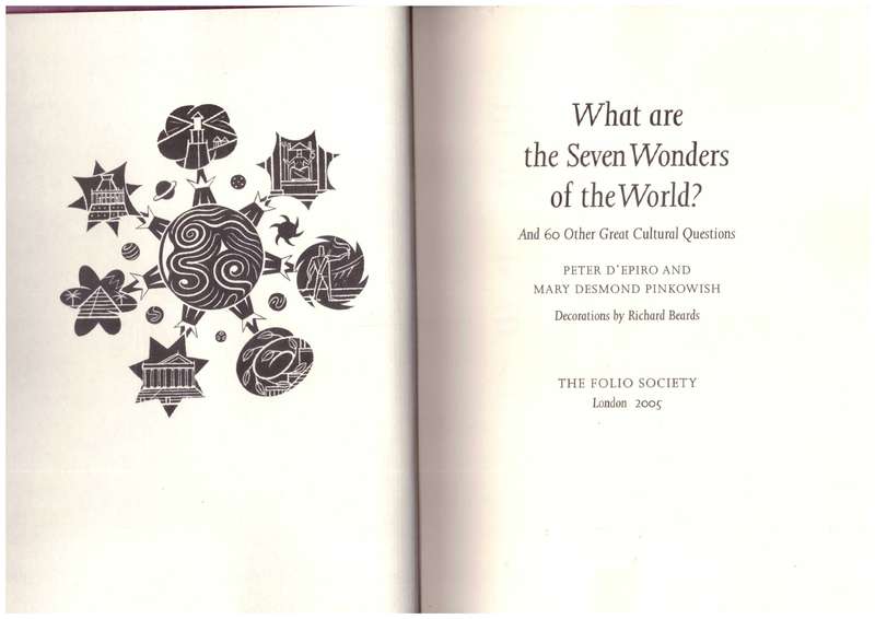 What are the Seven Wonders of the World? and 60 other great cultural questions