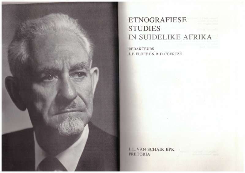 Etnografiese Studies in Suidelike Afrika