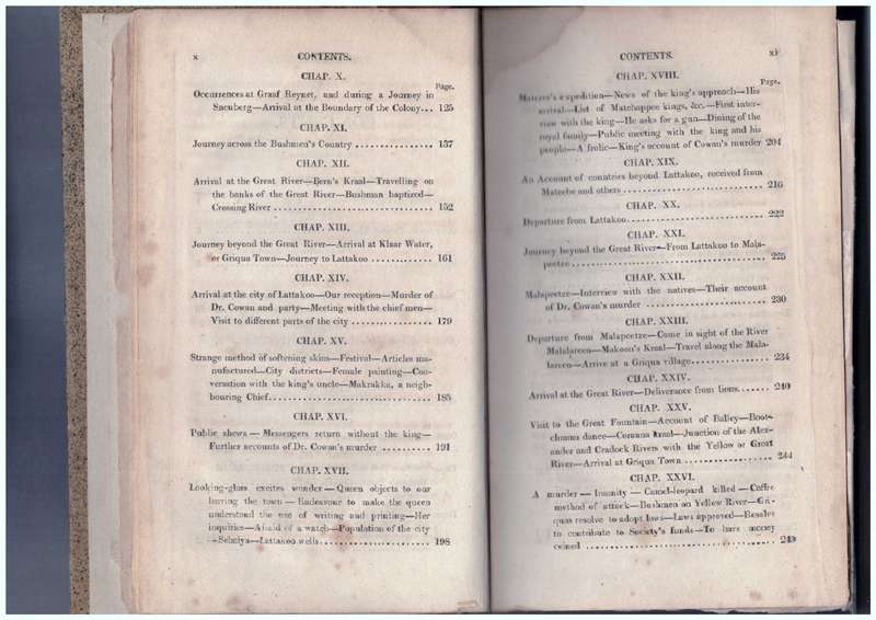 Travels in South Africa Undertaken at the Request of the Missionary Society (John Campbell) 1815
