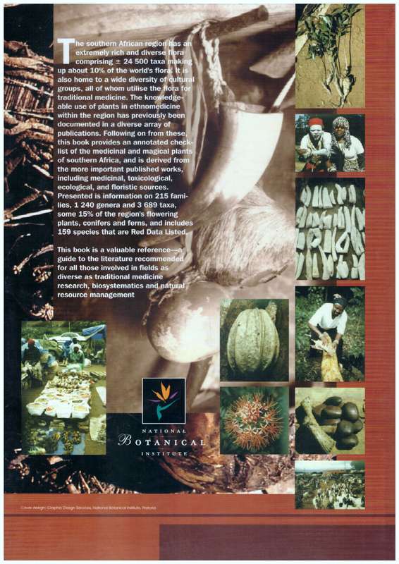 Medicinal and magical plants of Southern Africa: an annotated checklist