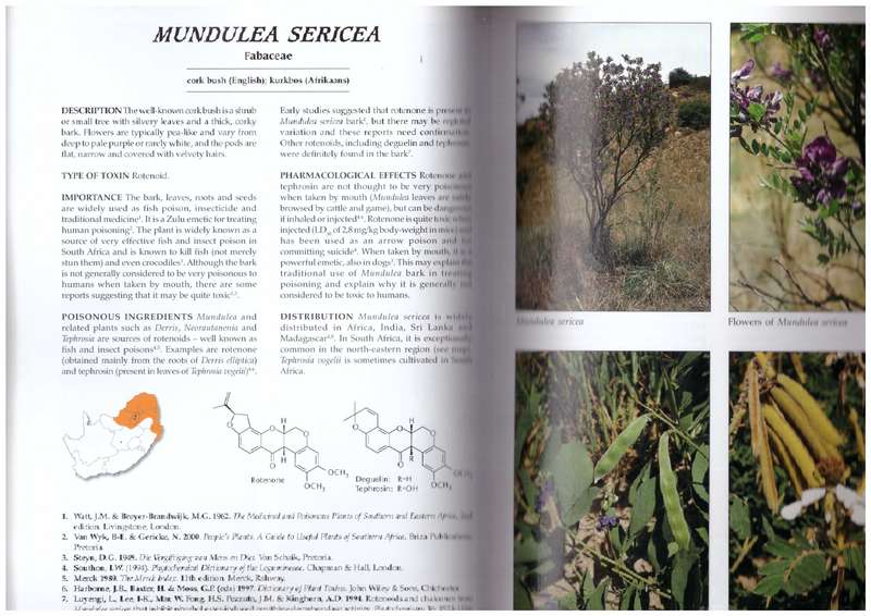Poisonous plants in South Africa