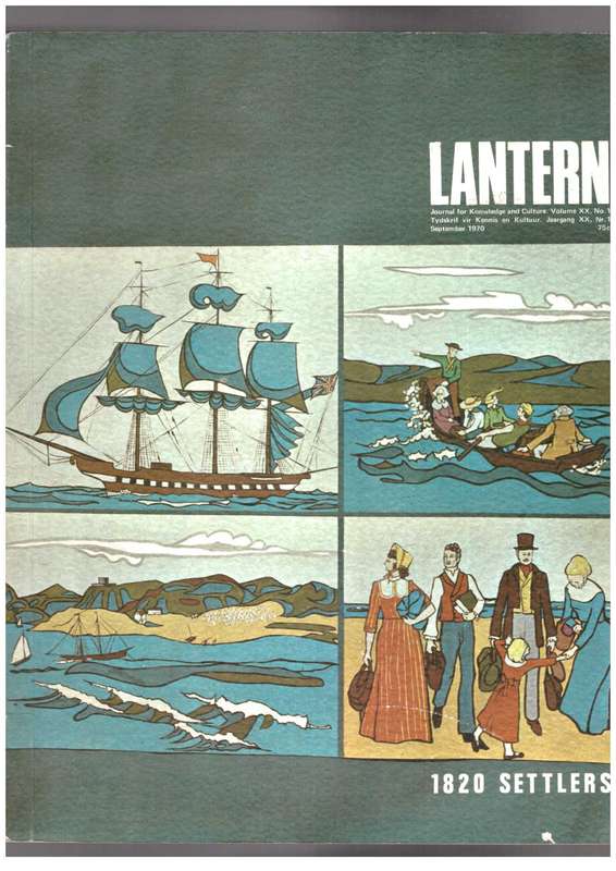 1820 Settlers, Lantern journal Sept. 1970, Nr. 1